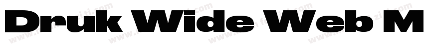Druk Wide Web Mediu字体转换